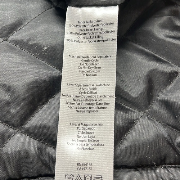 Calvin Klein Jacket, Medium, Black, Fall, Light Weight - Picture 5 of 5